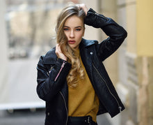 Load image into Gallery viewer, Copy of *Black Bomber Jacket
