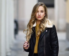 Load image into Gallery viewer, Copy of *Black Bomber Jacket